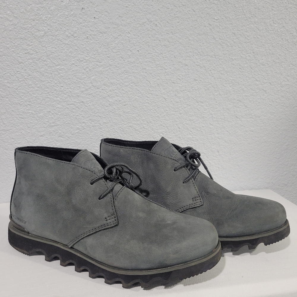 Sorel Gray Men's Waterproof Chukka Boots